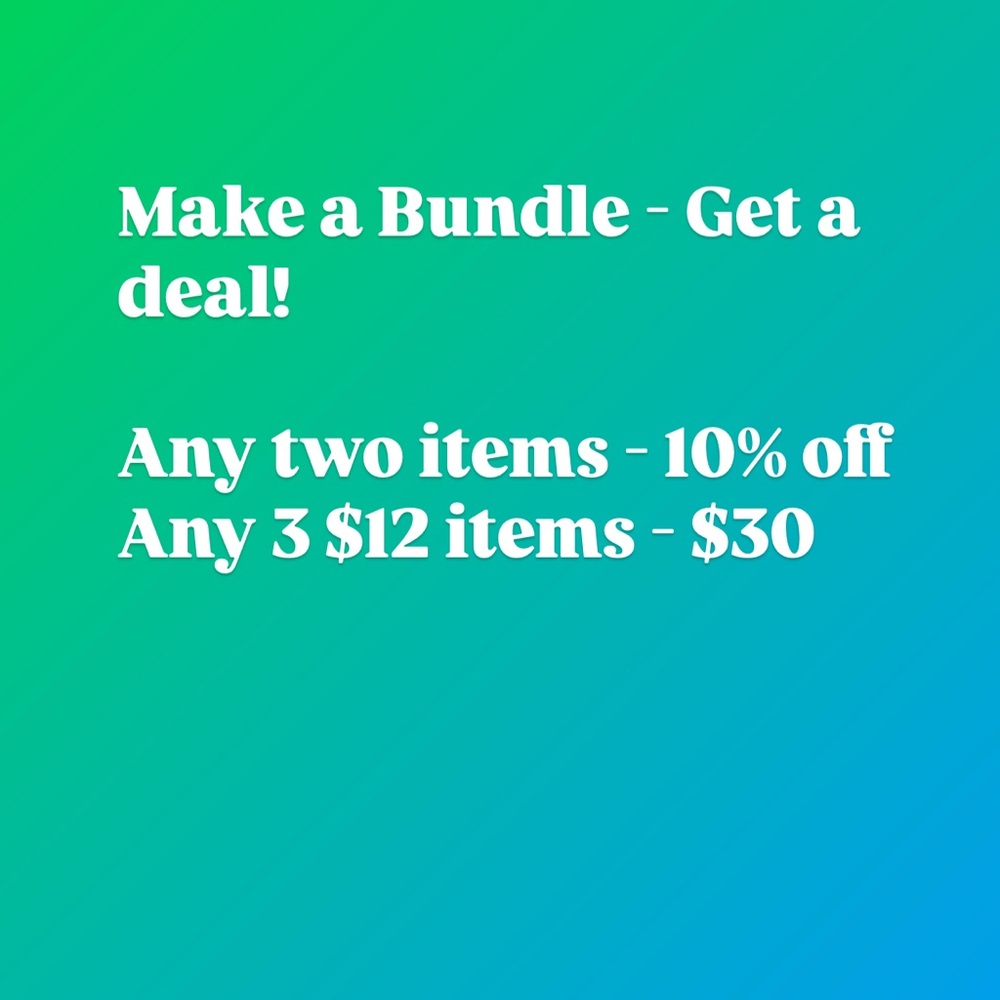 Bundle Offer - Mix and Match
